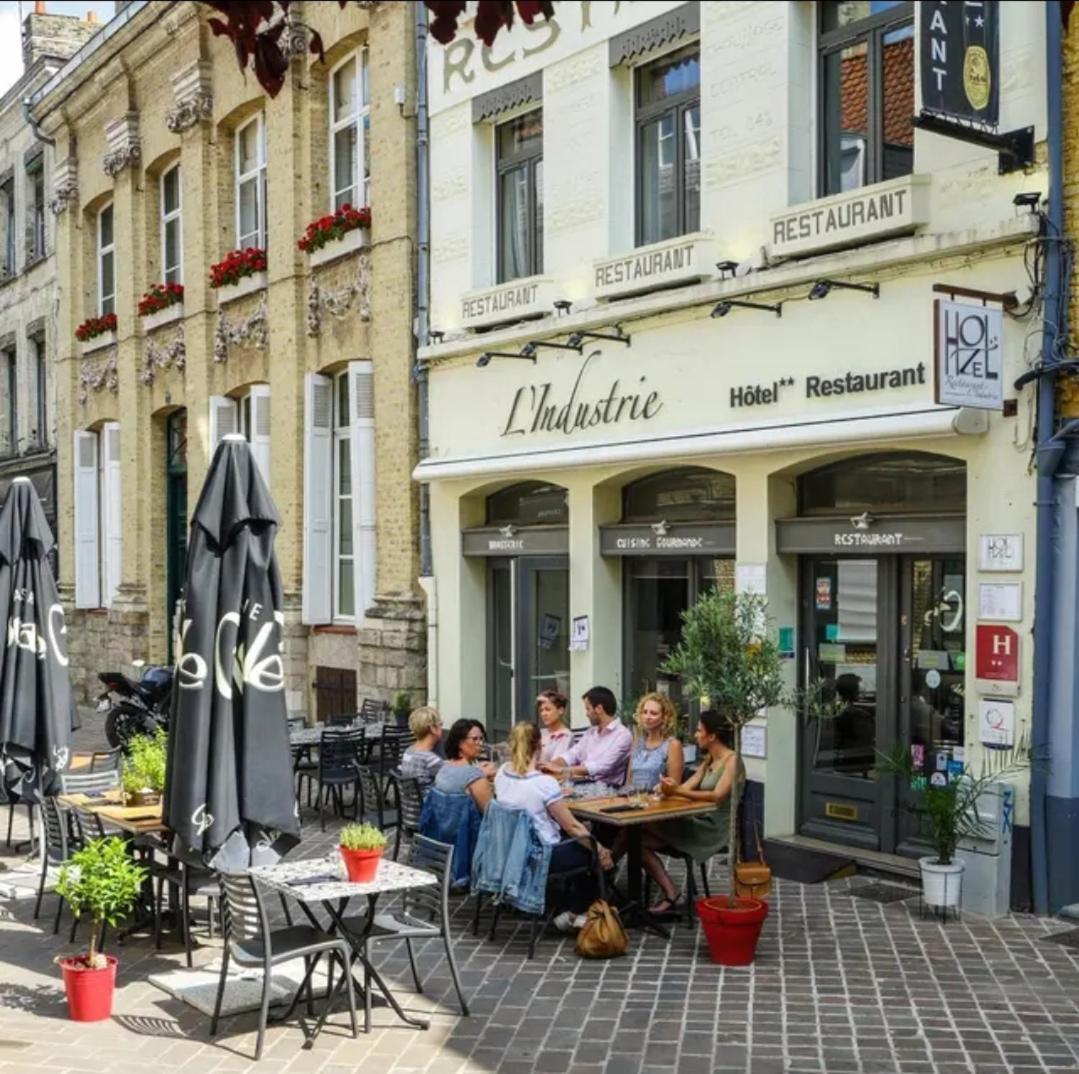 Hotel Restaurant L'Industrie سانت-أومير المظهر الخارجي الصورة